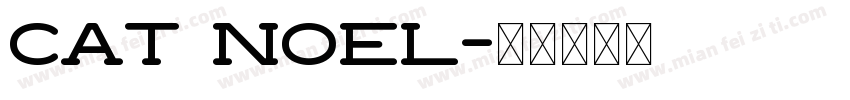 Cat Noel字体转换